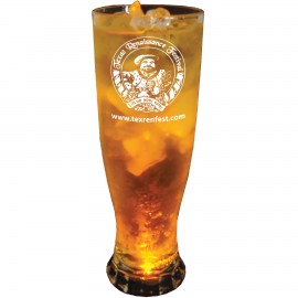 22 Oz. Plastic Light-Up Pilsner Glass with Logo  22 Oz. Plastic Light-Up Pilsner Glass with Logo