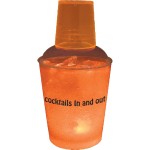 Personalized 12 Oz. Plastic Single Light Cocktail Shaker