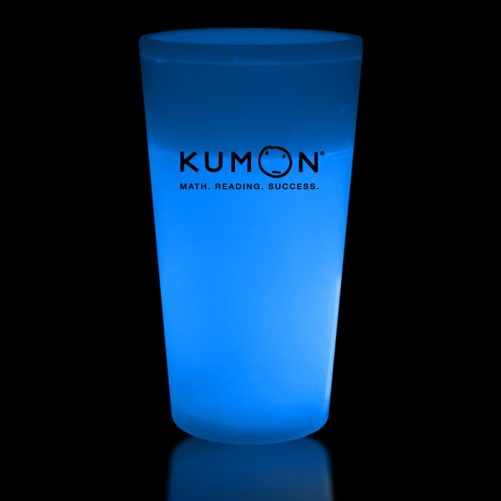 Promotional 16 Oz. Blue Glow Cup