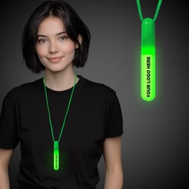 Green Water Proof Light Stick with Logo