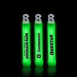 Custom 4" Premium Green Glow Stick  Custom 4" Premium Green Glow Stick