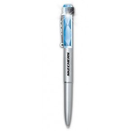 Promotional Spiral Blue LED Lighted Logo Pen  Promotional Spiral Blue LED Lighted Logo Pen