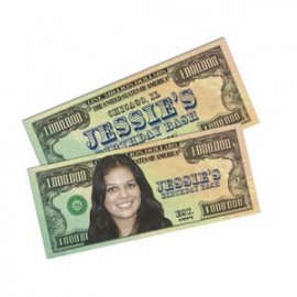 Custom Funny Money Million Dollar Bill