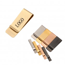 Personalized Metal Stainless Steel Money Clip