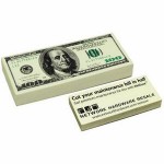 Hundred Dollar Bill Stress Reliever with Logo