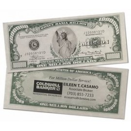 Promotional Million Dollar Bill w/Custom Back