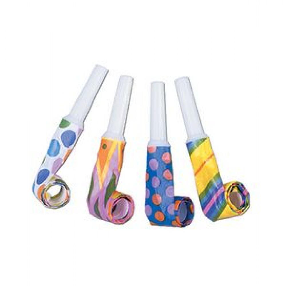 Custom Imprinted Party Blowouts Assortment Custom Imprinted Party Blowouts Assortment
