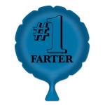 #1 Farter Whoopee Cushion Logo Branded