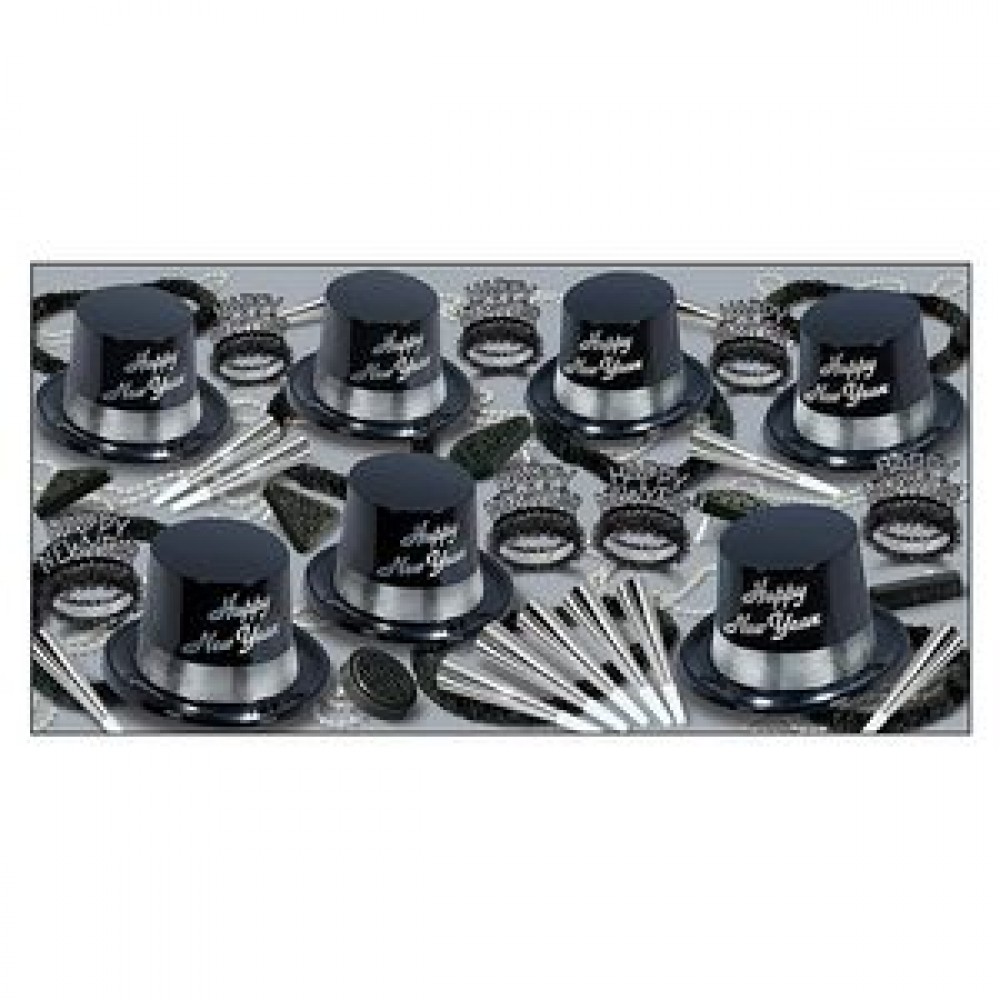 Custom Printed Silver Legacy New Year Assortment for 50 People Custom Printed Silver Legacy New Year Assortment for 50 People
