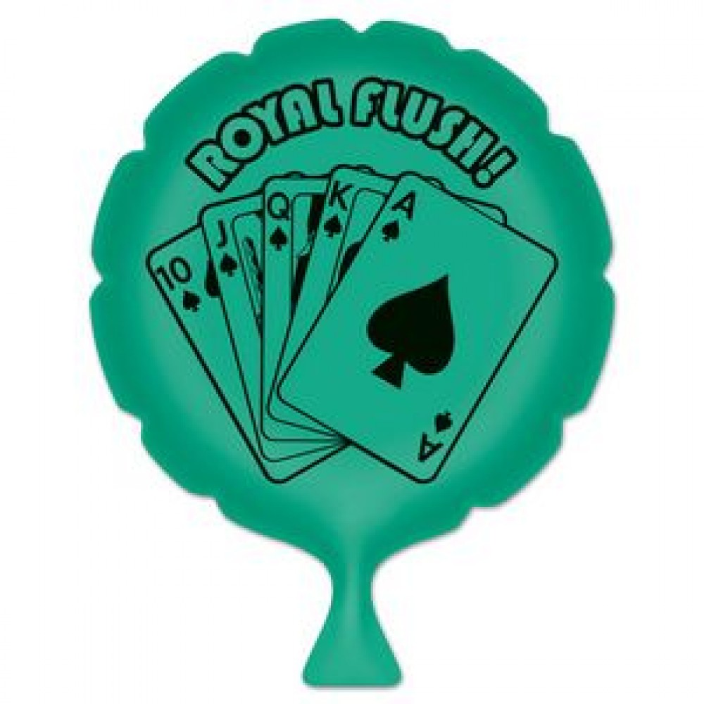 Royal Flush! Whoopee Cushion Custom Imprinted Royal Flush! Whoopee Cushion Custom Imprinted