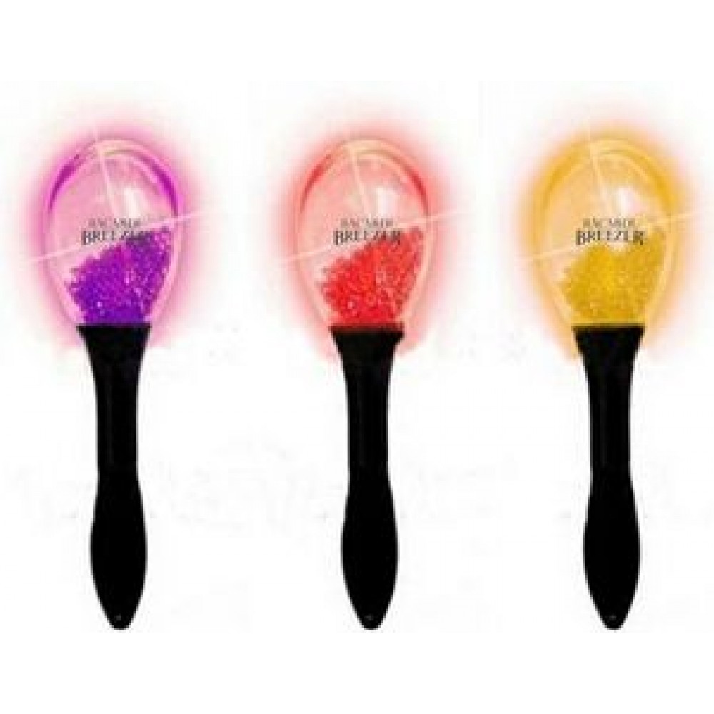 Logo Branded Mini Flashing Maracas Logo Branded Mini Flashing Maracas