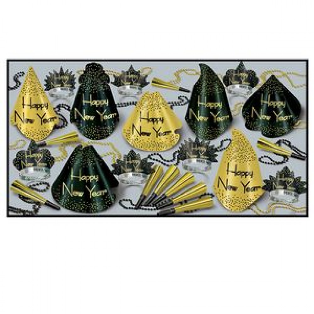 Sparkling Gold New Year Assortment For 25 People Custom Imprinted Sparkling Gold New Year Assortment For 25 People Custom Imprinted