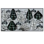 Custom Imprinted Sparkling Silver New Year Assortment For 50 People