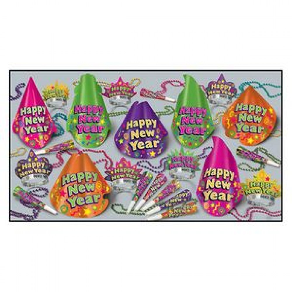 Custom Imprinted Color Brite New Year's Assortment For 50 Custom Imprinted Color Brite New Year's Assortment For 50
