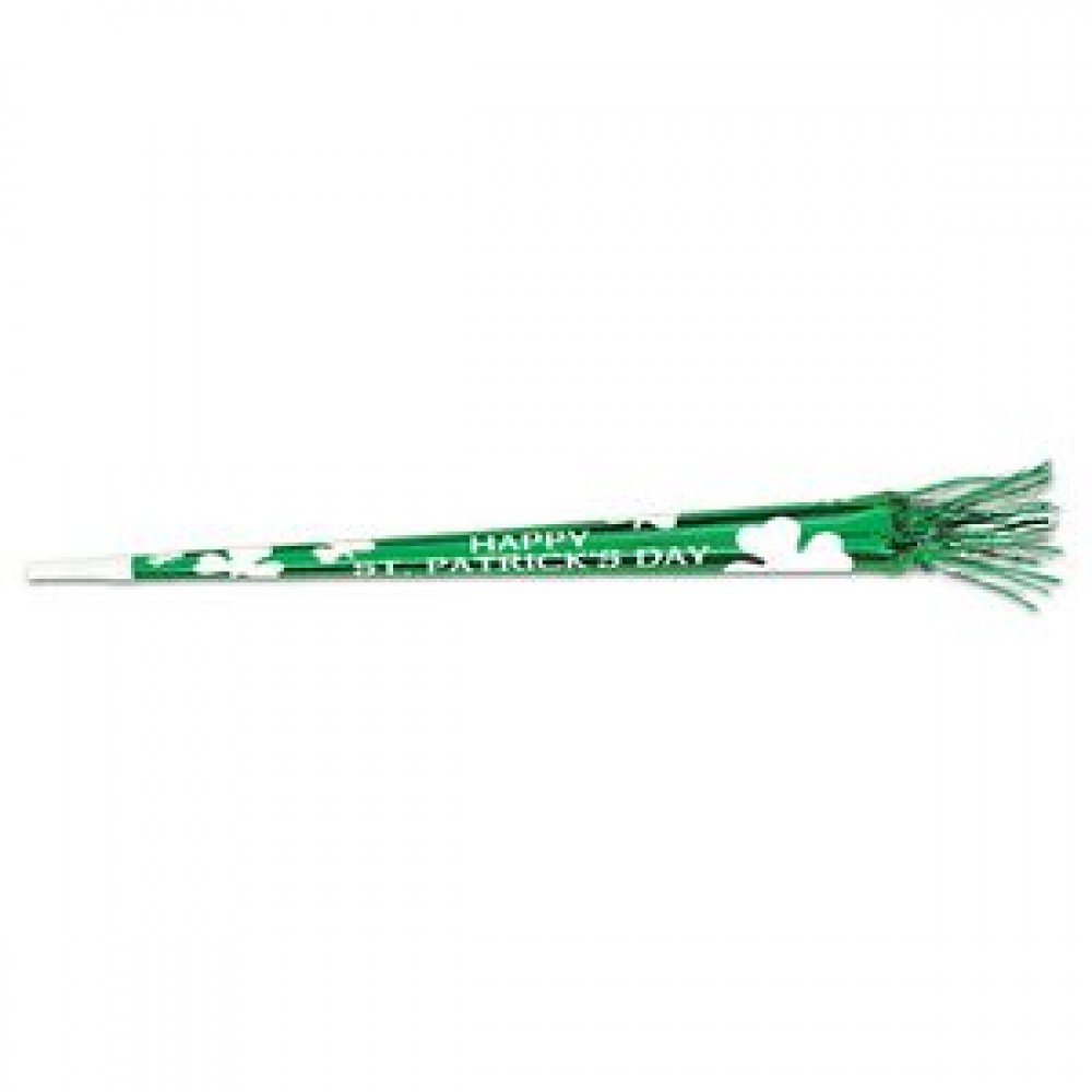 St. Patrick Tasseled Trumpets Custom Imprinted St. Patrick Tasseled Trumpets Custom Imprinted