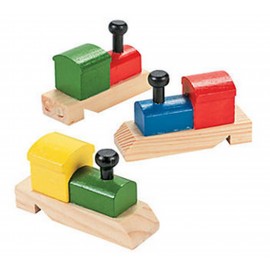 Wooden Shaped Train Whistle with Logo