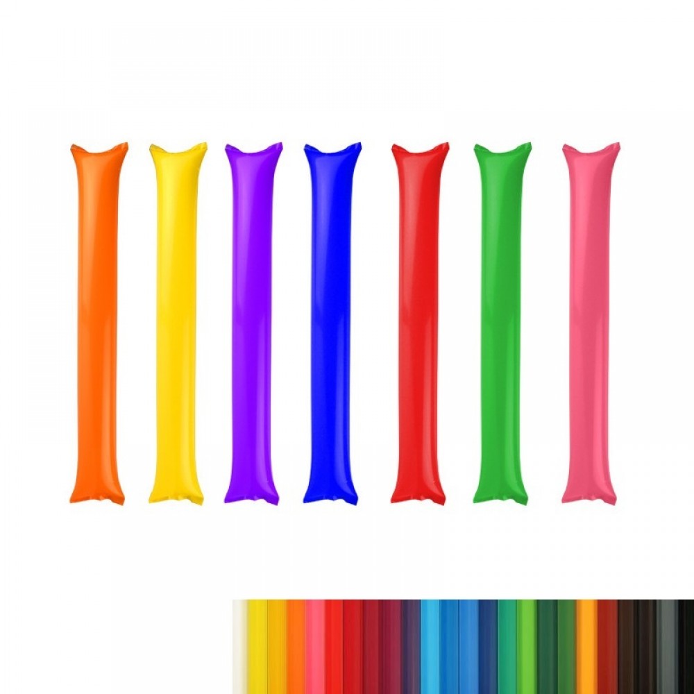 Custom Solid Color Inflatable Noisemaker Thunder Cheering Stick