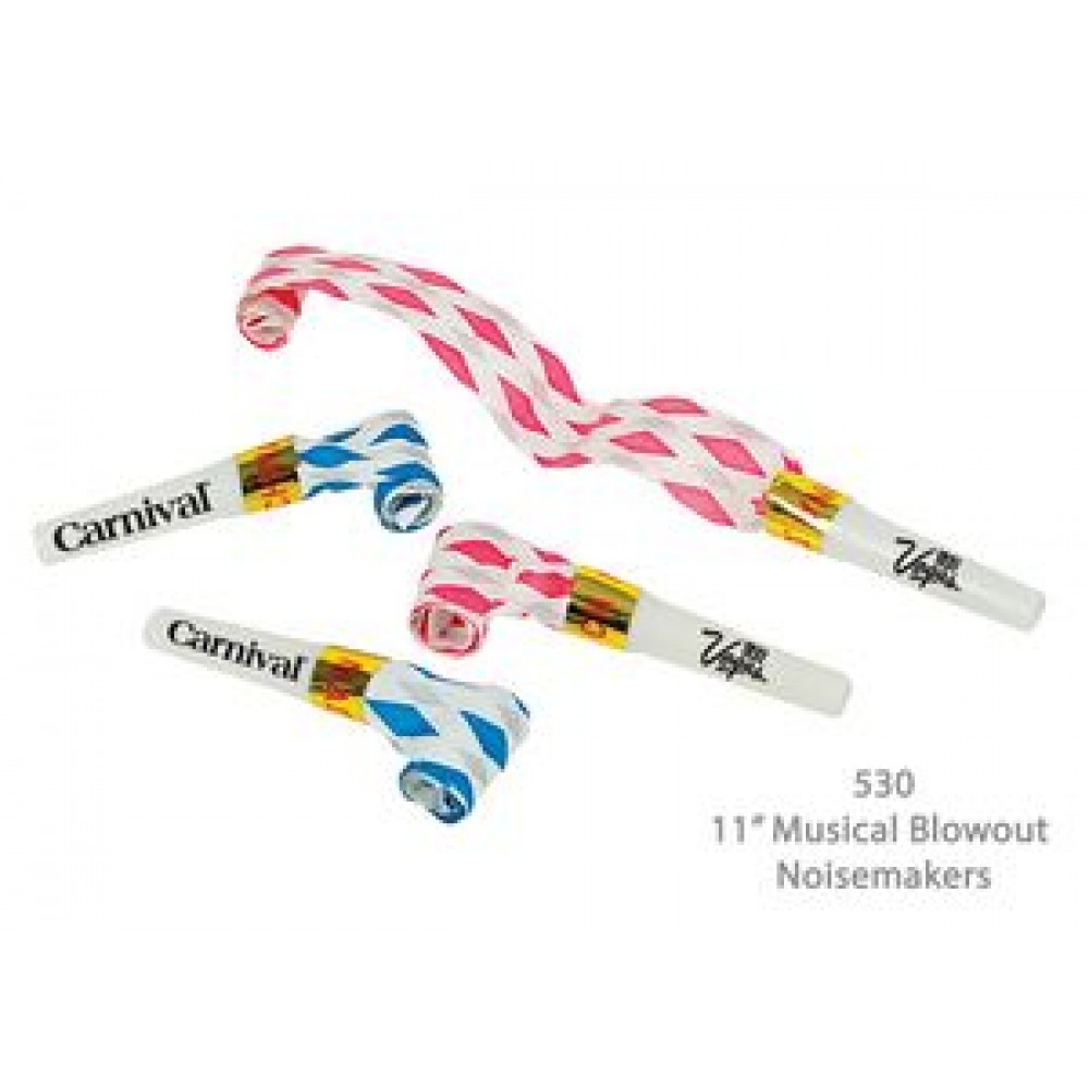 Special Pricing !... Musical Blowout Noise Maker (11") - Noisemaker Party Supplies Custom Imprinted Special Pricing !... Musical Blowout Noise Maker (11") - Noisemaker Party Supplies Custom Imprinted