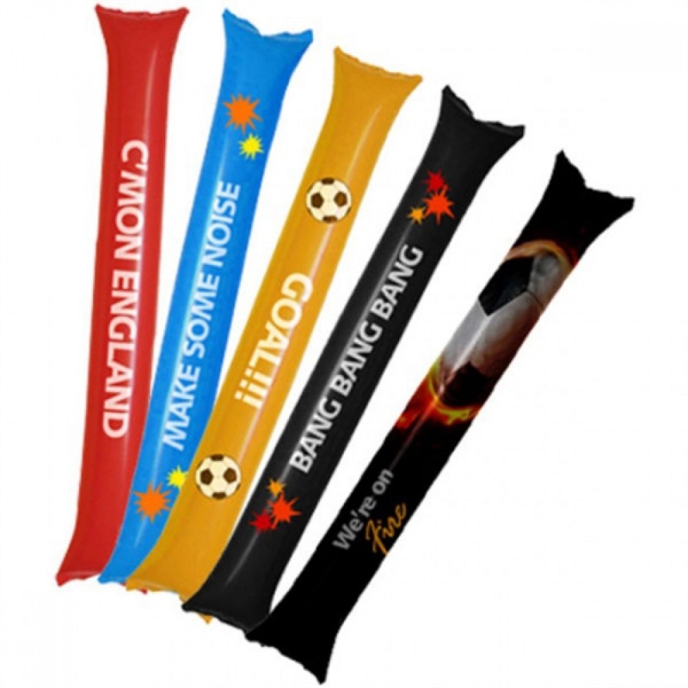 Logo Branded PVC Cheerleading Bam Bam Thunder Stick Logo Branded PVC Cheerleading Bam Bam Thunder Stick