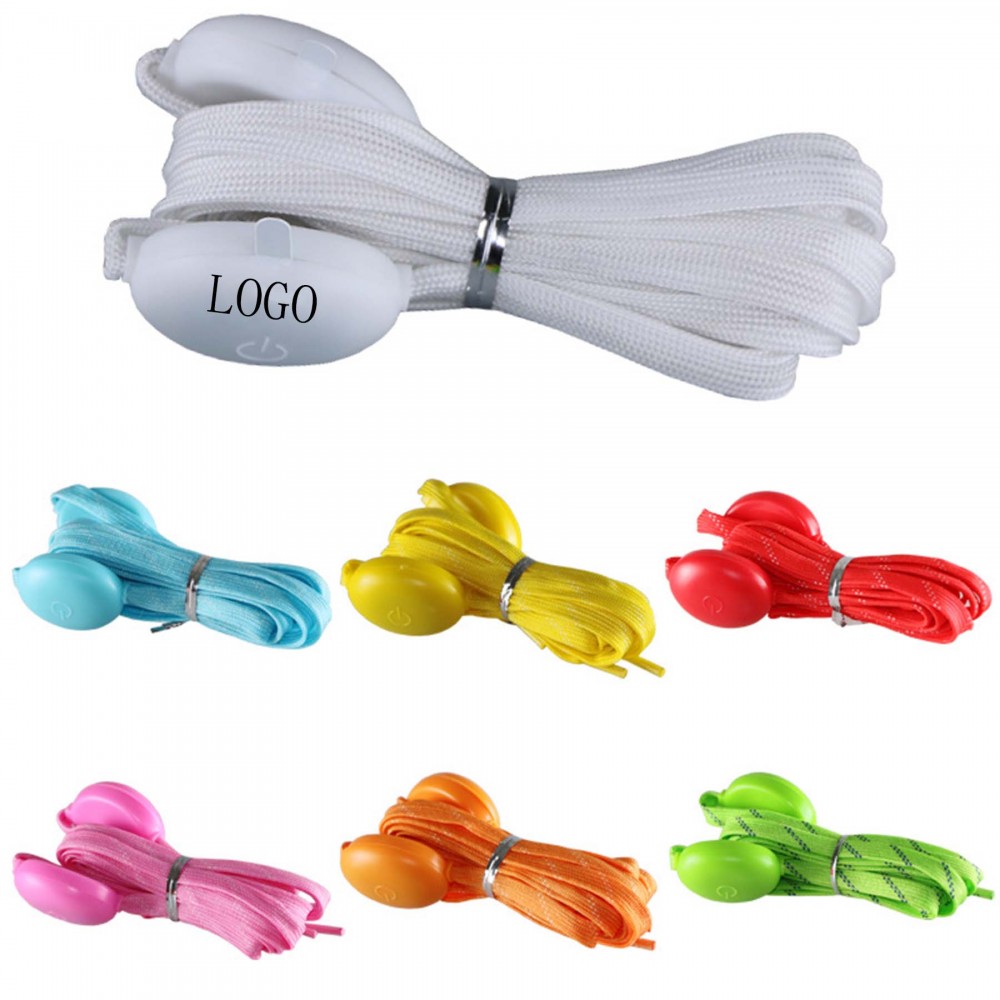 Customizes LED Color Shell Light Up Shoelaces