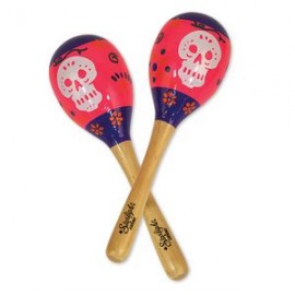 Day Of The Dead Maraca w/A Custom Direct Pad Print with Logo