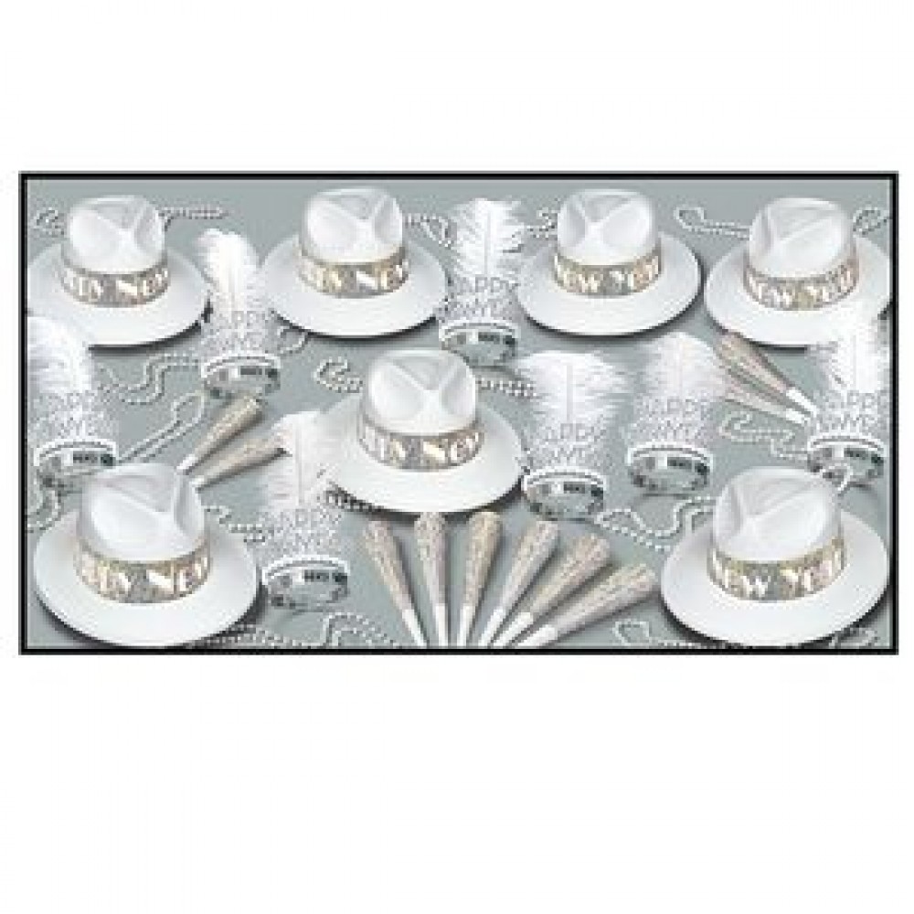 Custom Imprinted LA Swing Silver New Year Assortment For 50 Custom Imprinted LA Swing Silver New Year Assortment For 50