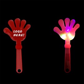 Light-up LED Hand Clapper / Noise Maker with Logo  Light-up LED Hand Clapper / Noise Maker with Logo