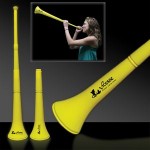 Logo Branded 28" Yellow Collapsible Stadium Horn