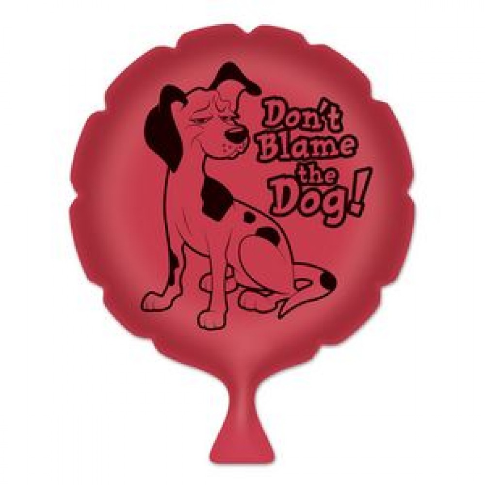 Logo Branded Don't Blame The Dog Whoopee Cushion Logo Branded Don't Blame The Dog Whoopee Cushion