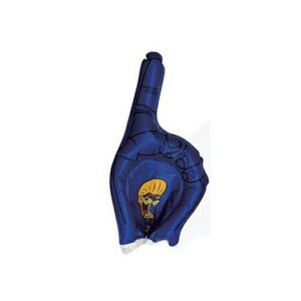 Logo Branded #1 Hand Thunder Stick/ Cheering Stix Inflatable Noise Maker (4 Color) Logo Branded #1 Hand Thunder Stick/ Cheering Stix Inflatable Noise Maker (4 Color)