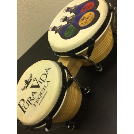 Bongo Set w/Custom Graphics with Logo  Bongo Set w/Custom Graphics with Logo