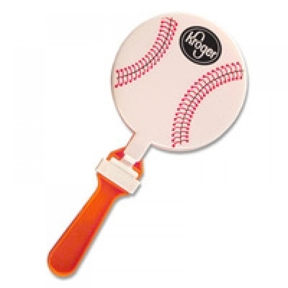 Custom Printed Baseball Clapper Custom Printed Baseball Clapper