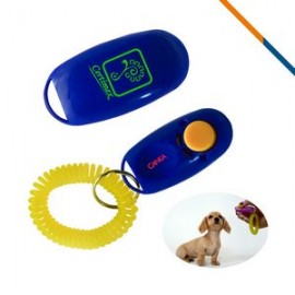 Dog Training Clicker-Blue with Logo