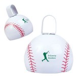 Custom Printed Baseball Cow Bell