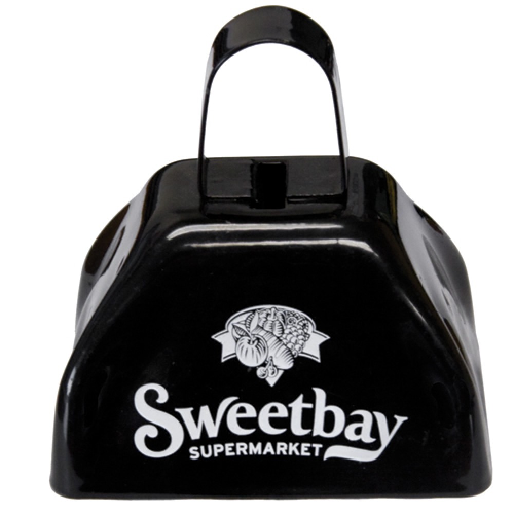 Custom Printed Metal Cow Bell (3") Custom Printed Metal Cow Bell (3")