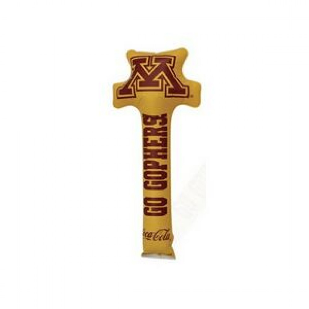 Letter M Thunder Stick/ Cheering Stix Inflatable Noise Maker (1 Color) Logo Branded Letter M Thunder Stick/ Cheering Stix Inflatable Noise Maker (1 Color) Logo Branded