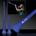 Logo Branded 28" Blue Collapsible Stadium Horn