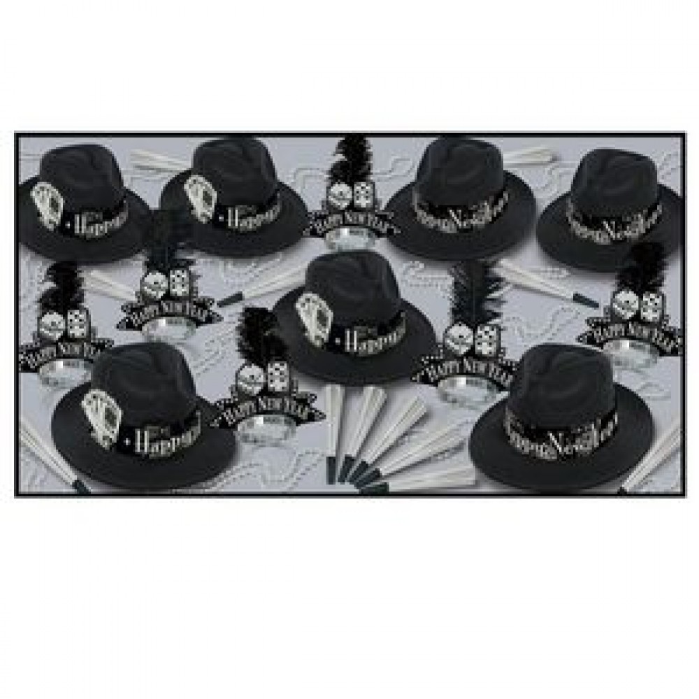 The Casino Silver New Year Assortment For 50 Custom Printed The Casino Silver New Year Assortment For 50 Custom Printed