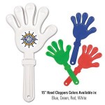 Custom Imprinted 15" Giant Hand Clapper w/ Custom Printed Decal