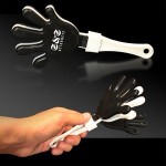 7" Hand Clapper - Black & White Custom Printed