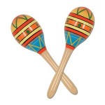Custom Imprinted Fiesta Fun Party Maraca's