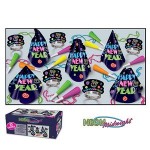 Custom Imprinted Neon Midnight Happy New Year Assortment For 10