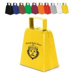 Logo Branded Cowbell w/ a Custom Direct Pad Print