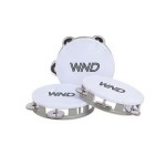Personalized White Top Tambourines