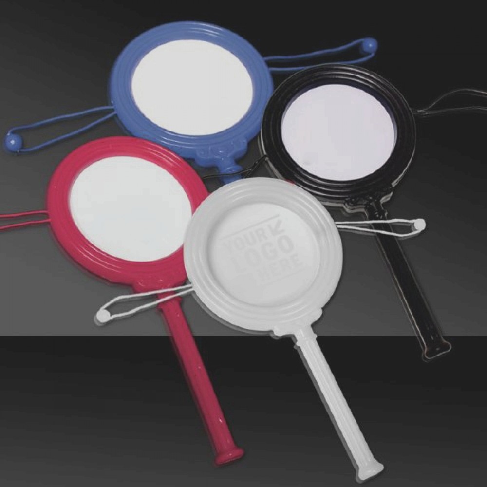 Logo Branded 7" Plastic Noise Drum Blowouts Logo Branded 7" Plastic Noise Drum Blowouts
