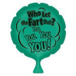 Logo Branded Who Let The Fart Out? Whoopee Cushion