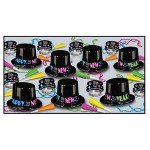 Custom Imprinted Neon Party New Year Assortment for 25