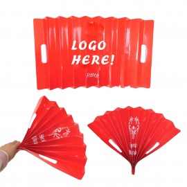 Foldable Paper Banner Fan Clapper with Logo  Foldable Paper Banner Fan Clapper with Logo
