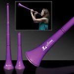 Logo Branded 28" Purple Collapsible Stadium Horn