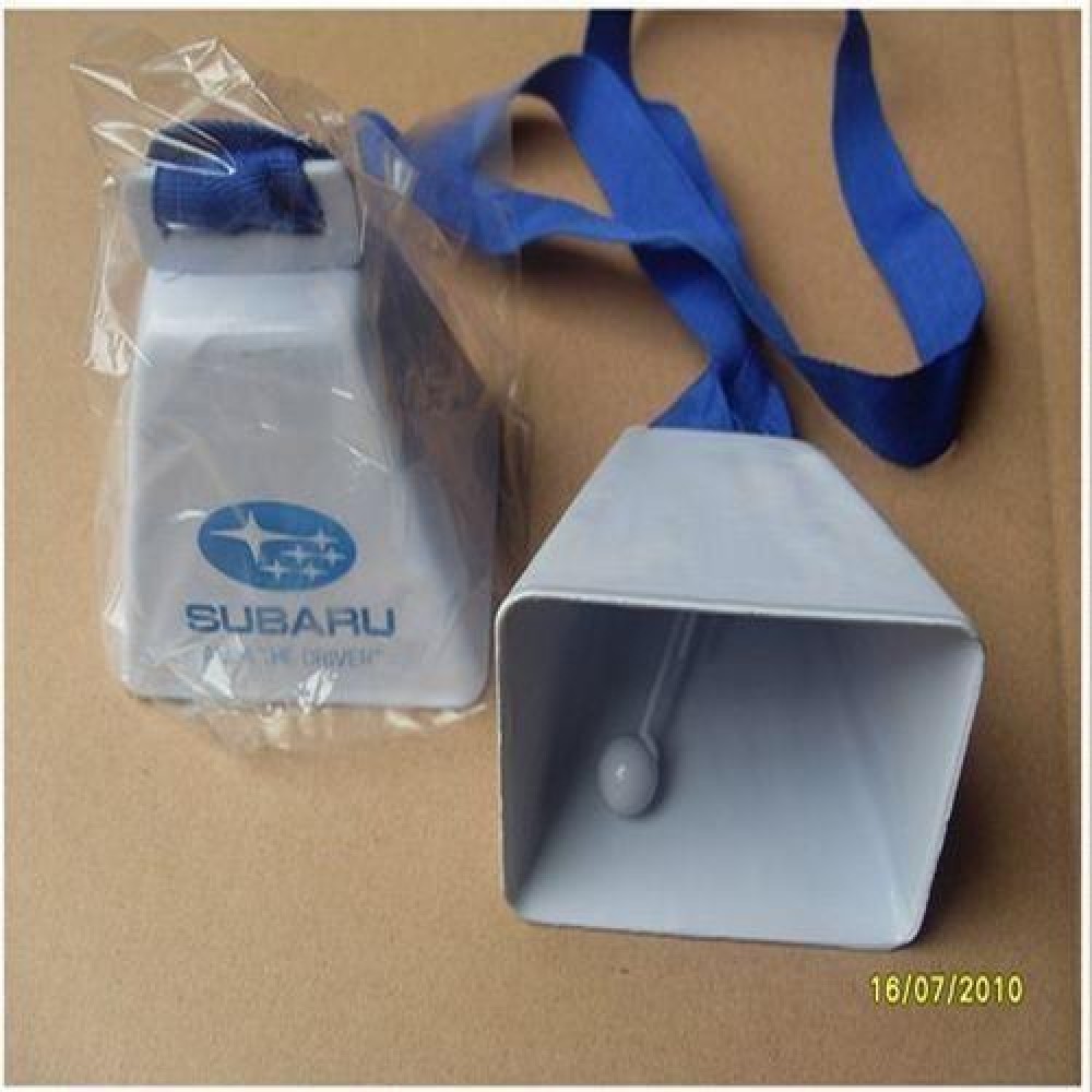 Custom Printed 5" Cowbell Noisemaker Custom Printed 5" Cowbell Noisemaker